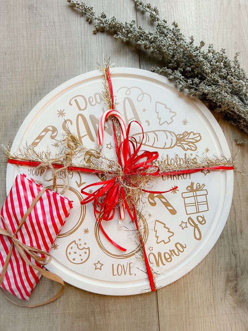 2023 Custom Santa Cookie Tray